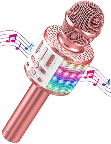 Fede Microfono Karaoke Bluetooth Wireless Per Bambini Karaoke