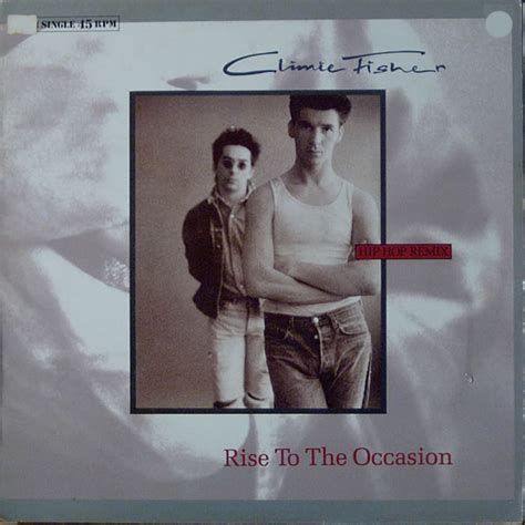 Climie Fisher – Rise To The Occasion (1988, Vinyl) - Discogs