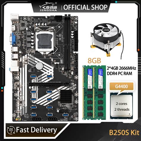 Placa Base De Miner A B250 Btc PCIE X16 A USB3 0 Ranura 12GPU LGA1151