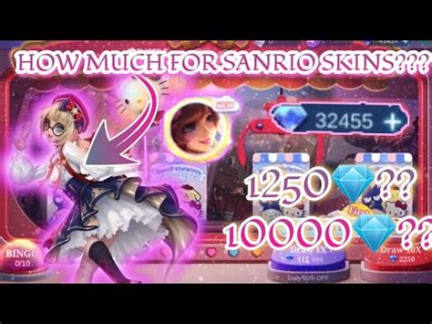 How Much Diamonds For All Sanrio Skins In New Mlbb X Sanrio