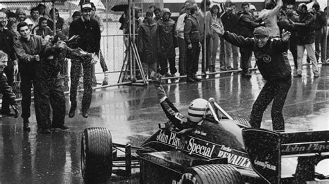 Ayrton Sennas Debut Win At The 1985 Portuguese Grand Prix At Estoril