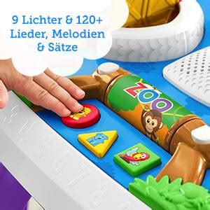 Fisher Price Drh Lernspa Spieltisch Lernspielzeug Mit Lichtern