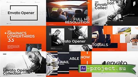 Videohive Modern Opener Lower Thirds Project For After Effects