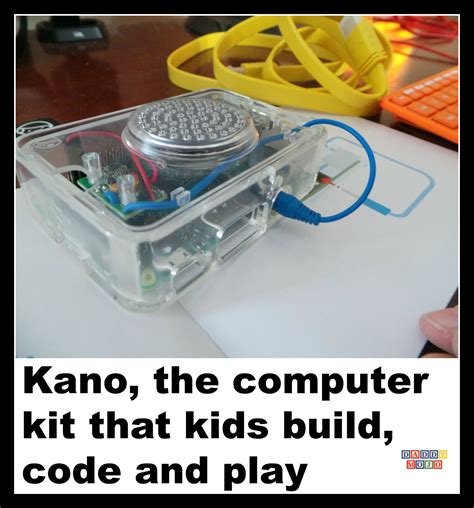 Kano, the computer kit that kids build, code and play