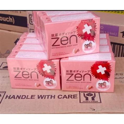 Zen Antibacterial Body Soap 70gr Super Hemat 1 Banded Isi 4 Batang