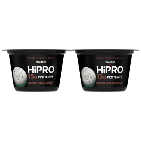 Livraison Domicile Hipro Yaourt Stracciatella Prot In Mg X G