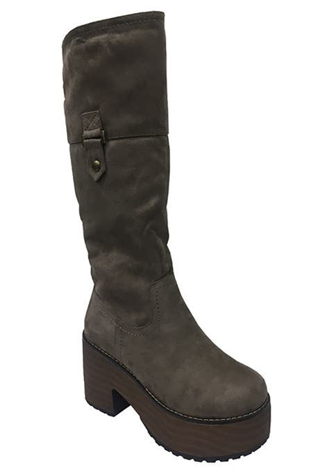 Ripley BOTAS MUJER TODOPIEL NUDE GAMUZA ECOLÓGICA ZAV