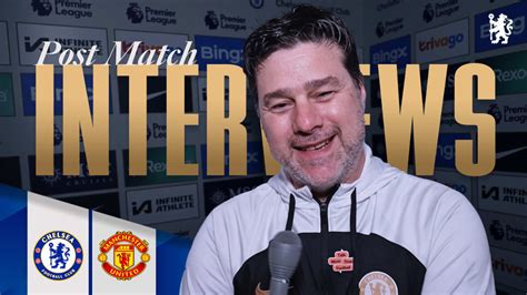 Pochettino After Late Man United Comeback Video Official Site