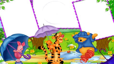 Piglet Tigger And Winnie The Pooh Frames Png Hd Desktop Png Photo