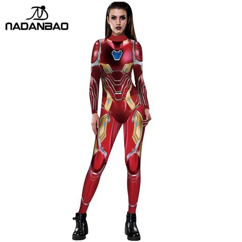 Nadanbao Brand Cosplay Bodysuit Women D Custom Made Jumpsuit Sexy