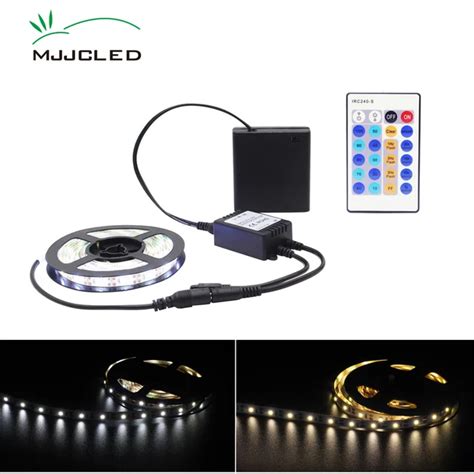 Dimmable LED Strip Kit Battery Powered LED Strip Light Waterproof ...