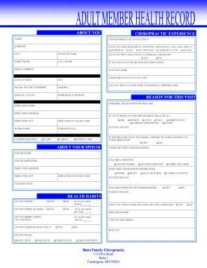 Fillable Online Cad Cam Test Socket Order Form Fax Email Print Pdffiller