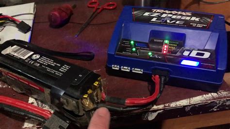 Lipo Recovery Attempt Soldering Lipo Battery Tabs Traxxas Id And