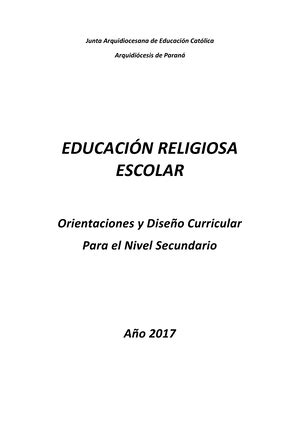 Introducción a la Bioética enseñanza religiosa Studocu