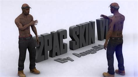 Gta San Andreas Pac Tupac Skin Hd V Mod Gtainside