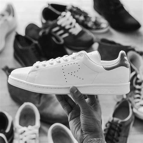 Raf Simons X Adidas White Classic Stan Smiths Stan Smith Sneakers