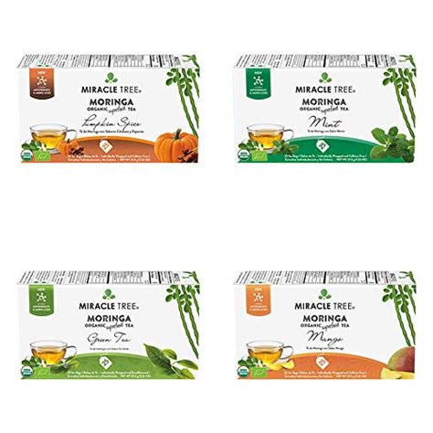 Amazon Miracle Tree Organic Moringa Superfood Tea Pack