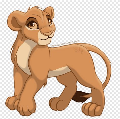 León simba nala león mamífero Rey png PNGEgg