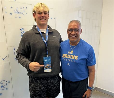 OL Garrison Blank Becomes UCLAs 10th Commit In 2025 Class BruinBlitz