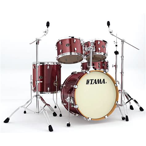 Tama Silverstar Vintage Burgundy Sparkle Drum Kit