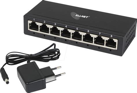 ALLNET ALLSG808 Switch 8 Port Gigabit Ethernet Bei Reichelt Elektronik