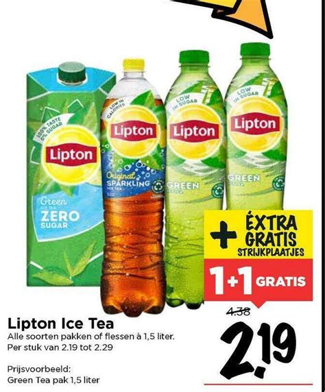 Lipton Ice Tea Gratis Aanbieding Bij Vomar