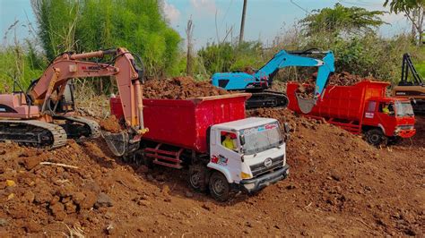 Dump Truck Rc Trinton Fuso Ps Muatan Berat Oleng Truk Hino