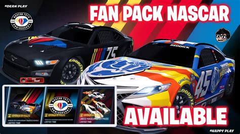 Rocket League Nascar Fan Pack 75 Aniversario Available Disponible