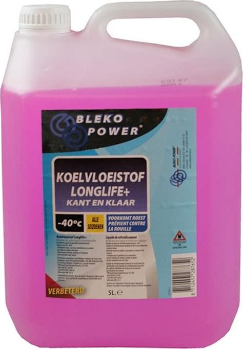 Bleko Power Koelvloeistof Longlife 5 Liter Bol