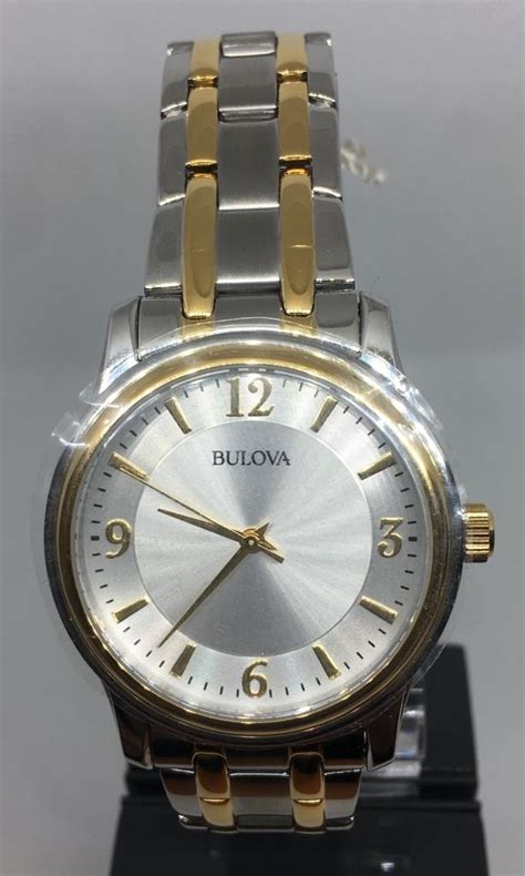 Reloj Bulova A Quartz Hombre Acero Watchsalas Meses Sin Intereses