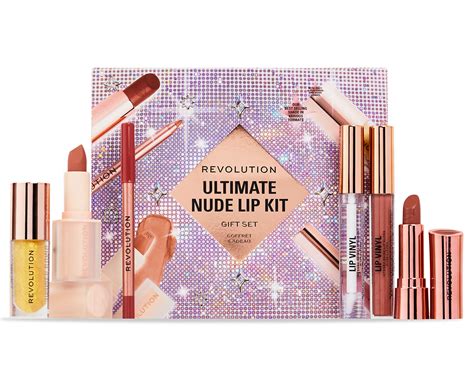 Revolution Beauty Ultimate Nude Lip Kit Catch Au