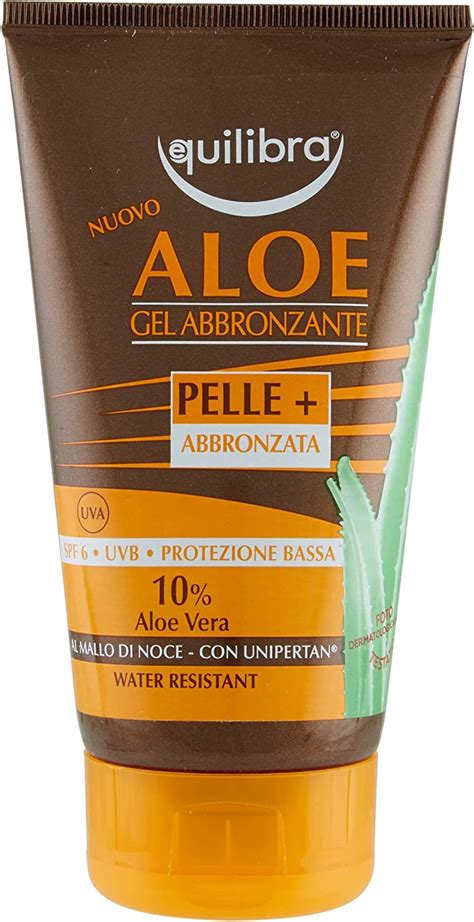 Equilibra Solari Aloe Gel Abbronzante Preparato Autoabbronzante A