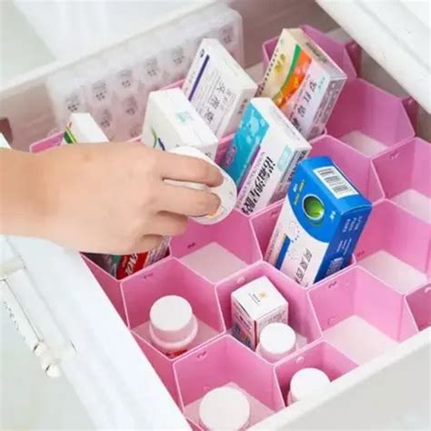Organizador Divis Ria De Gavetas Tipo Colmeia Para Lingerie Shopee Brasil