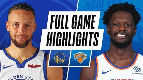 Warriors At Knicks Full Game Highlights February 23 2021 Youtube