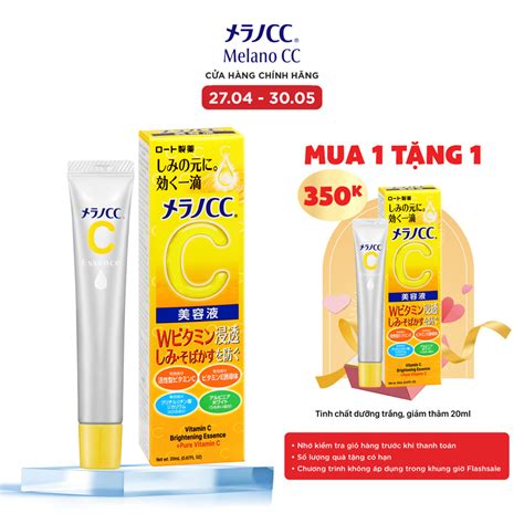 Tinh chất vitamin C dưỡng trắng da chống thâm nám Melano CC Whitening