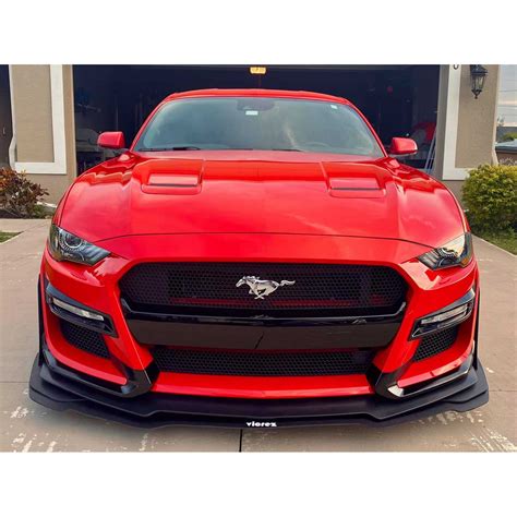 Vicrez GT500 Style Front Bumper Cover vz101815 | Ford Mustang 2018-2023