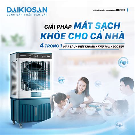 Quạt điều Hòa Dân Dụng Daikiosan Dm103