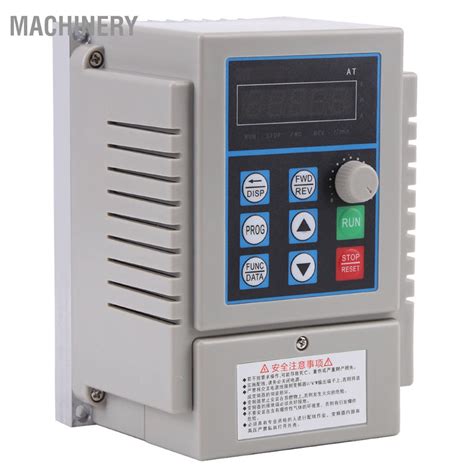 Machinery ตัวควบคุมความเร็ว Vfd ของไดรฟ์ความถี่ตัวแปร 220vac สำหรับมอเตอร์ Ac เฟสเดียว 0 45kw