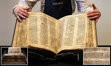 Oldest Most Complete Hebrew Bible Created 1 100 Years Ago Could Fetch