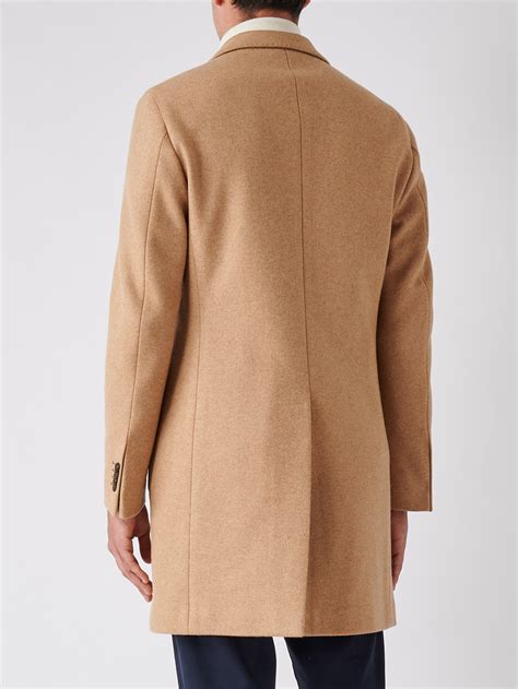 Cappotto Uomo L B M In Lana Cotta Beige Acquista Online Al