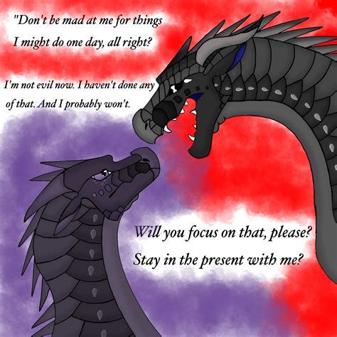 'Stay in the present' WoF Clearsight x Darkstalker by xXmidnightWolfeXx