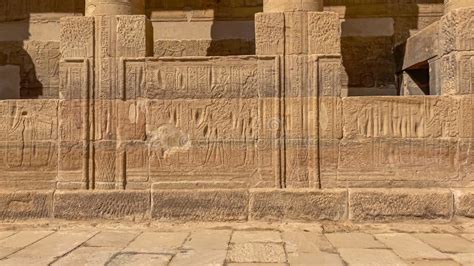 Temple Of Isis At Philae Island In Aswan Egypt Stock Photo Image Of