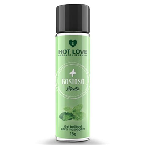 Gostoso Gel Beij Vel G Menta Hot Love Bazar Do Prazer Sex Shop