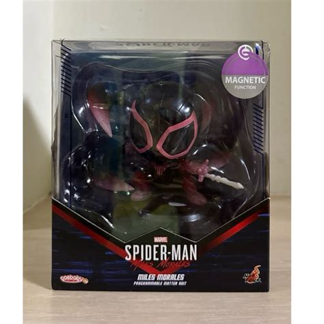 現貨 野獸國 Hot Toys COSBABY COSB862 漫威蜘蛛人邁爾斯摩拉斯 可編程物質戰衣款 蝦皮購物