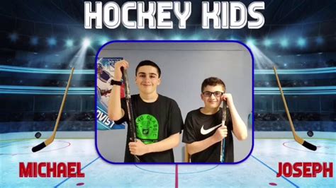 Knee Hockey Trick Shots | The Hockey Kids - YouTube