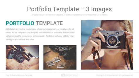 Free Business Portfolio Keynote Template For Designers Slidesalad