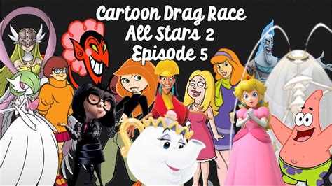 Rupauls Cartoon Drag Race All Stars Ep Youtube