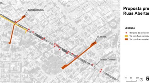 Avenida São João sem carros Moema e Região