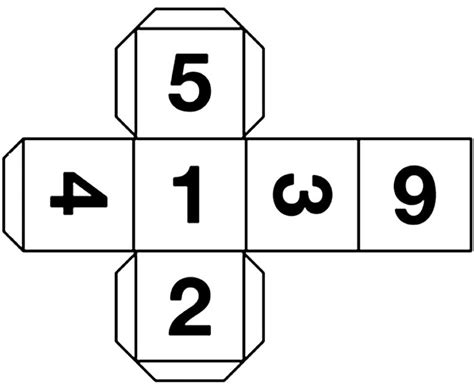 Molde De Dado Para Imprimir Imagui