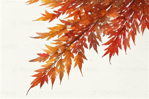 Background with Watercolor Fall Leaves 30009321 Stock Photo at Vecteezy